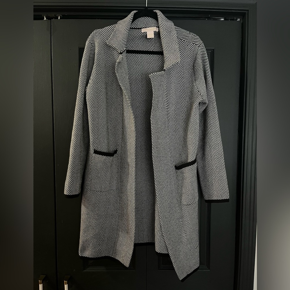 Emma’s Expressions Long Blazer Sweater Jacket